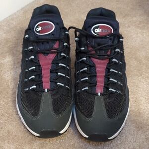 Nike Purple and Black Athletic Shoes